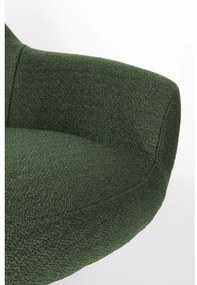Тъмнозелено кресло Yuki – White Label