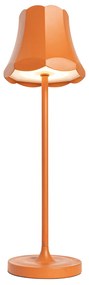 Комплект от 2 ретро настолни лампи оранжеви презареждаеми IP44 - Granny