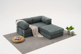 Ъглов диван Comfort Mini, цвят Зелен