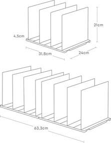Пластмасови органайзери за гардероб в комплект от 2 бр. Smart – YAMAZAKI