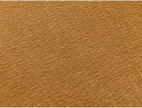 Шенилов диван за ежедневно спане/сгъваем в цвят горчица 240 cm Hugo – Bobochic Paris