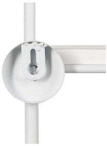 Бял на няколко нива метален стенен рафт 51 cm – Ixia