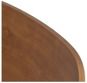 Кафяви и кремави трапезни столове в комплект от 4 броя Moe - Ixia