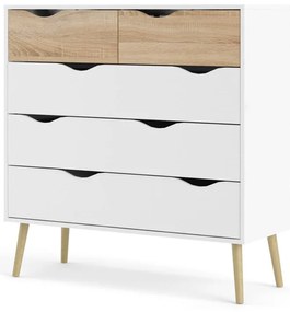 Бял скрин , 99 x 101 cm Oslo - Tvilum