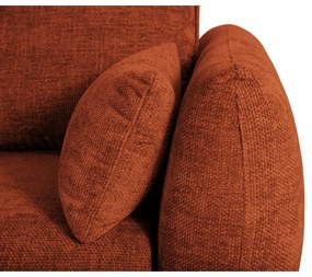 Оранжев ъглов диван (ляв ъгъл) Matera - Cosmopolitan Design