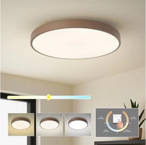 Brilagi - LED таванно осветително тяло POOL LED/60W/230V 3000/4000/6000K 60 см кафяво