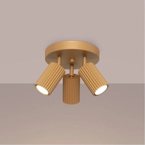 Brilagi - LED точково осветително тяло CRESTO 3xGU10/10W/230V златисто