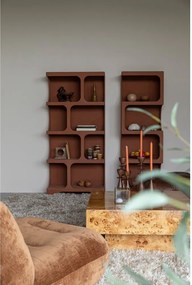 Теракотена библиотека 60x181x37 cm Dundee – Dutchbone