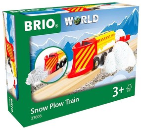 Brio - Комплект локомотив с вагон снегоразбивач
