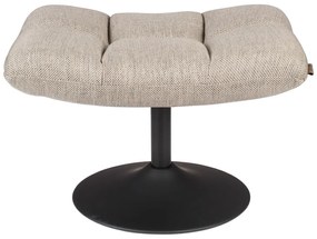 Светлосива табуретка за крака Bar - Dutchbone