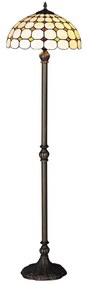 Brilagi - Тифани витражна подова лампа DORAN 2xE27/60W/230V