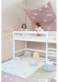 Кремав ръчно изработен памучен детски килим подходящ за пране 140x200 cm Kim – Lorena Canals