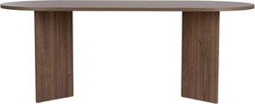 Трапезна маса от декор от орех 90x200 cm Sabella – Kalune Design