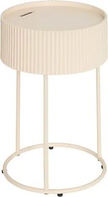 Холна маса със съхранение atmosphera Juna, Бежов, MDF, 33 cm