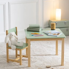 Детска маса atmosphera Classic, MDF,Зелен