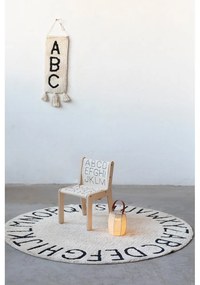 Детски стол в бежов и естествен цвят ABC – Lorena Canals