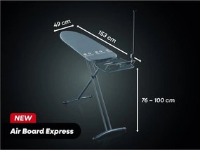 Дъска за гладене 153x49 cm Air Board Express M – LEIFHEIT