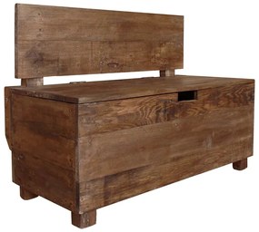 244510 vidaXL Пейка, махагоново дърво масив, 86х40х60 см