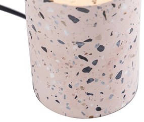 Дизайнерска настолна лампа розов гранит - Baranda