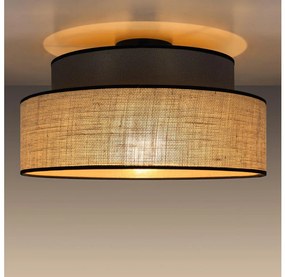 Плафон BOHO 1xE27/60W/230V Ø 40 см кафяв/бежов