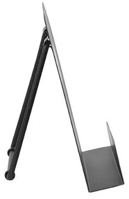 Черна метална стойка за книги - LABEL51