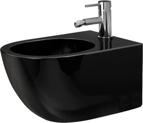 Биде Rea Carlo Mini black shiny