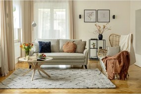 Кремав разтегателен диван 225 cm Charming Charlie – Miuform