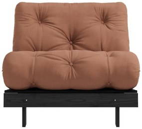 Кресло в тухлен цвят Roots Black Night – Karup Design