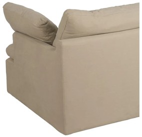 Бежов ленен диван 180 cm – Ixia