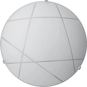 Плафониера МИКАДО, ø300, бял мат, 1xE27