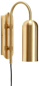 Стенна лампа златна Zenith – Hübsch