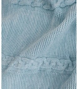 Синьо покривало за легло 200x220 cm Trenza – Oyo Concept