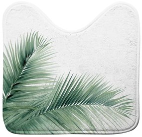 Бял/зелен килим за баня WC 45x45 cm Havane – douceur d'intérieur