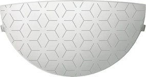 Аплик ЛОТОС, ø300/2, бял гланц, 1xE27