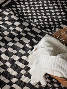 Черен/кремав килим за открито и закрито 120x170 cm Haringey Barkham – Ted Baker