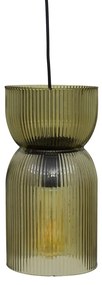 Пендел atmosphera Ancel, 14 cm, Стъкло, Зелен