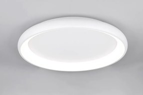 Бяло LED затъмняващо се осветително тяло за таван Cardona – Trio