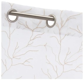 Бяло-бежова завеса 140x260 cm Coral – Casa Selección