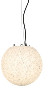 Смарт външна лампа сива 25 см IP65 вкл. WiFi A60 - Nura