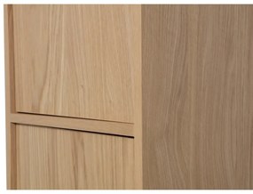 Модулен шкаф в дъбов декор в естествен цвят 40x199 cm Modulair - vtwonen