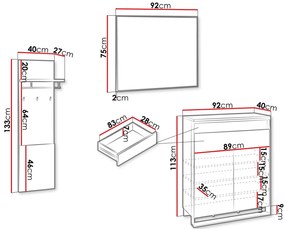 Рецепция комплект Quant X