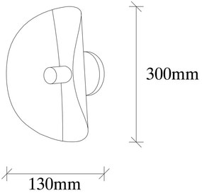 Черна и златисто стенна лампа Sivani – Opviq lights