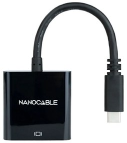 Адаптер за HDMI - USB-c NANOCABLE 10.16.4102-BK Черен 4K Ultra HD (1 броя)