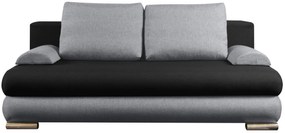 Диван-легло Рибод-Сиво - Черно