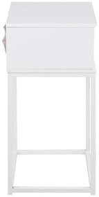 Бяло нощно шкафче Mitra - Actona
