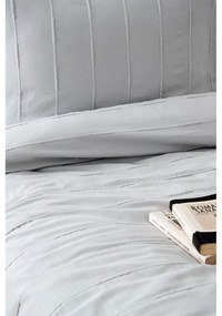 Сив памучен комплект шалте и калъфки за възглавници 210x220 cm Sedef – Mijolnir