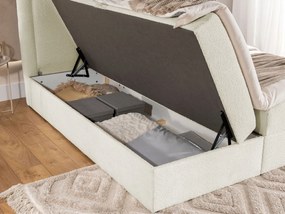 Тапицирано легло Bonito-Антрацит-120 x 200