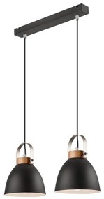 Полилей DANIELLE на кабел 2xE27/60W/230V