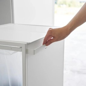 Бяло метално кошче за рециклиране Tower – YAMAZAKI