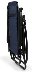 Шезлонг тъмно синьо